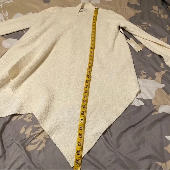 Brochu Walker Stowe drape front asymmetrical cardi - Picture 10 of 12